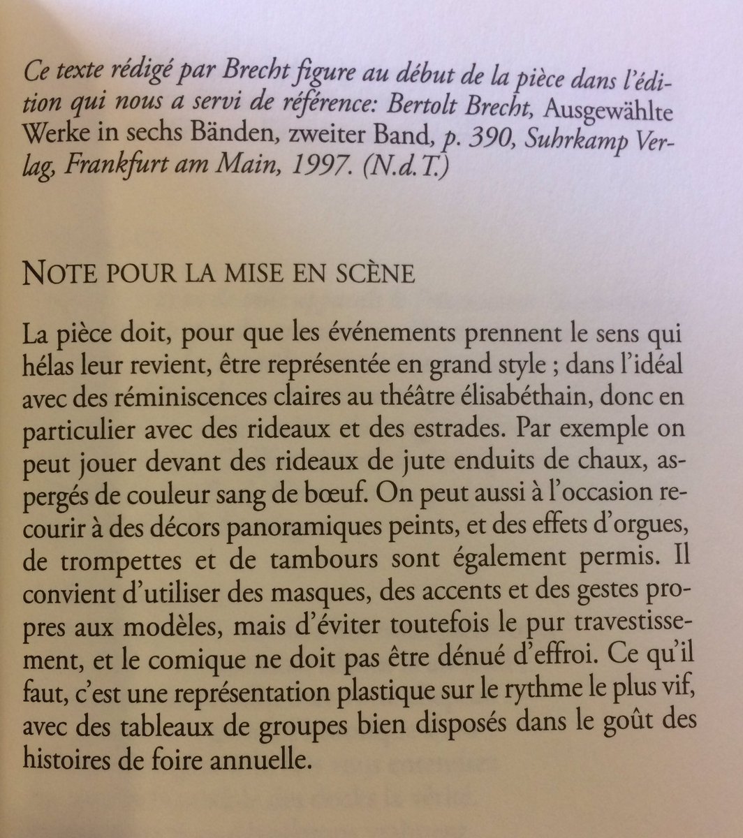 'Le comique ne doit pas être dénué d'effroi'. Brecht le pensait, la troupe @ComedieFr l'a fait! En tête @Baldadk @LaurentStocker #arturoUi