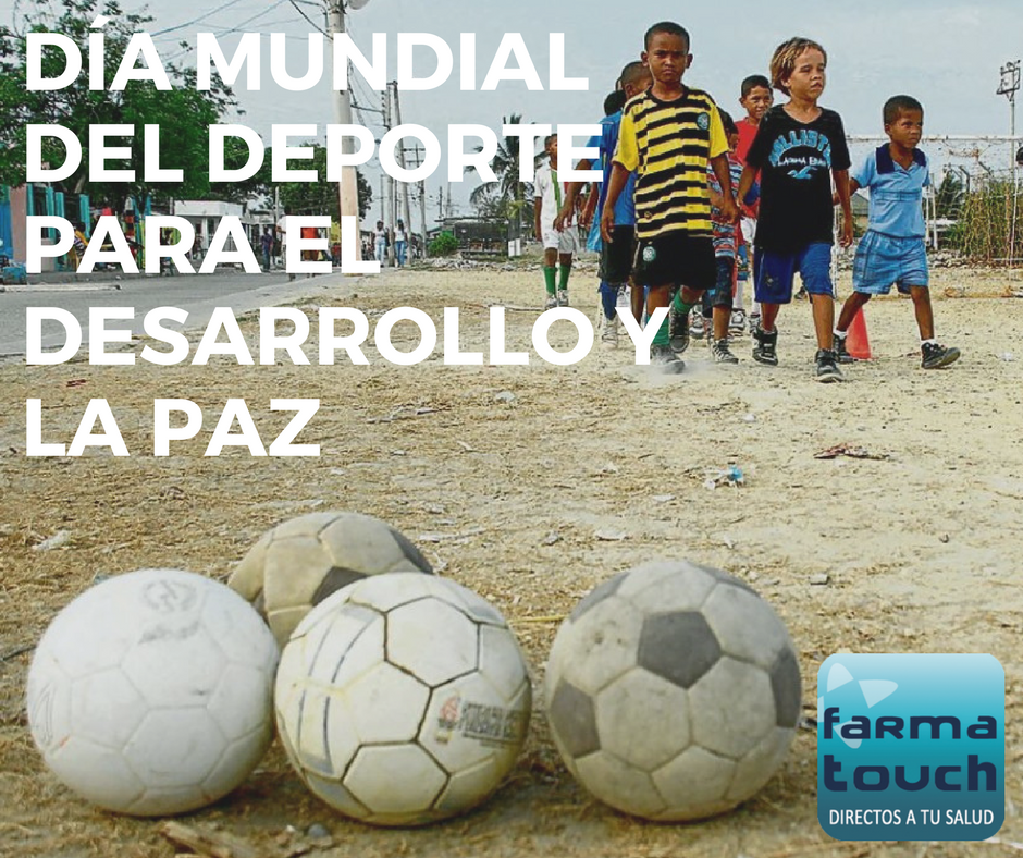 FarmaTouch's tweet photo. #DíaDelDeporteParaElDesarrolloyLaPaz Por el derecho de todos los niños a jugar https://t.co/HKUtYTyEF2