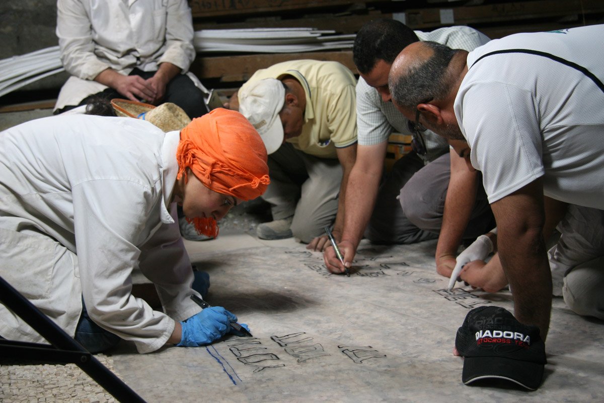 #Directorate of #Laboratories for #conservation is archiving and documenting the #mosaics..For more: bit.ly/2oEfOND