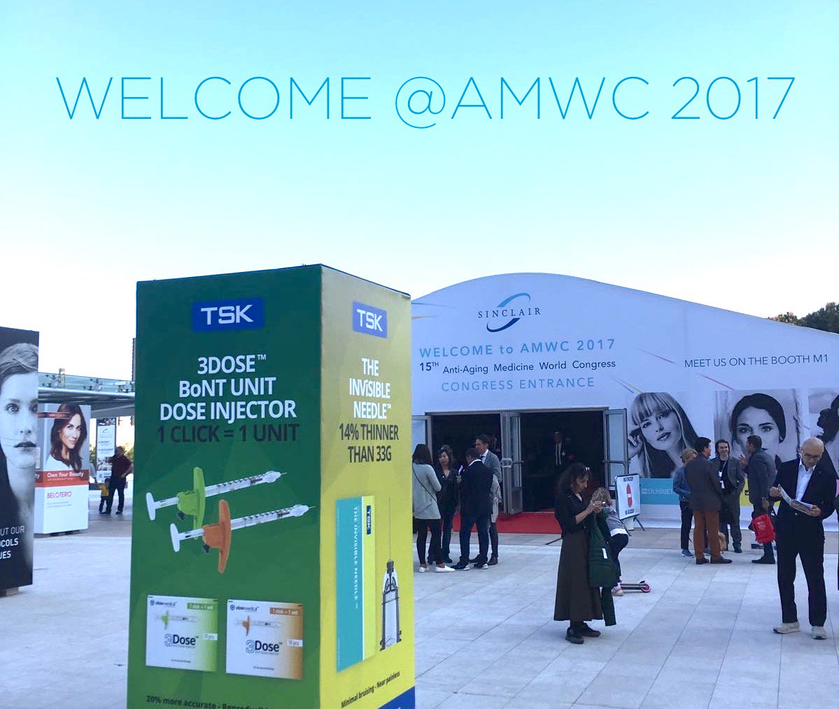 vlowmedical's tweet photo. Entrance at #amwc2017 https://t.co/Z1jkEjIRGW