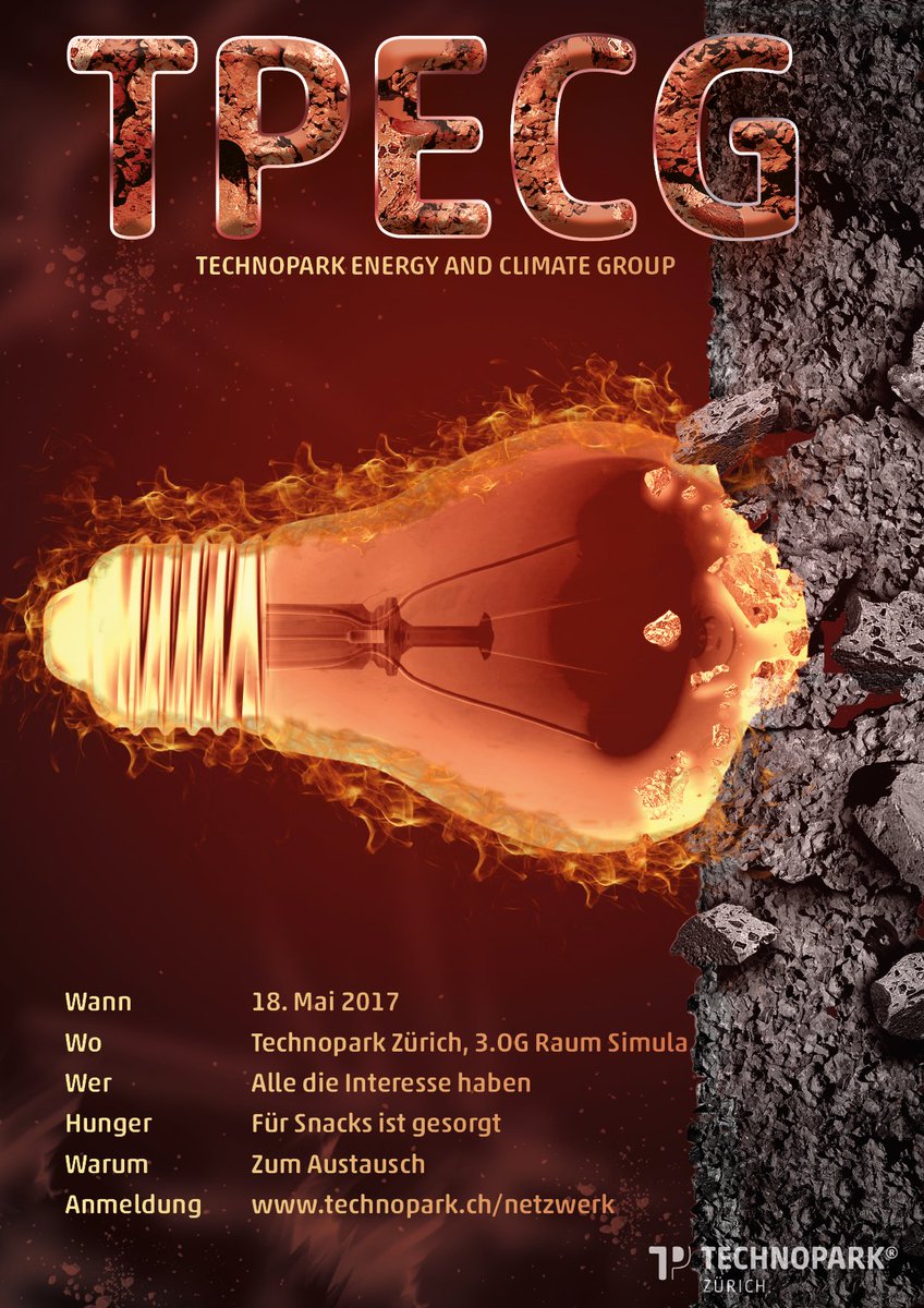 technopark_zh's tweet photo. #TPECG–Die #Technopark #Energy and #Climate Group💡 trifft sich wieder am
18.5., 12-13 h. Info&Anm.: https://t.co/p3NtqYt7w4 #Sustainability https://t.co/MiVbY8SbwP