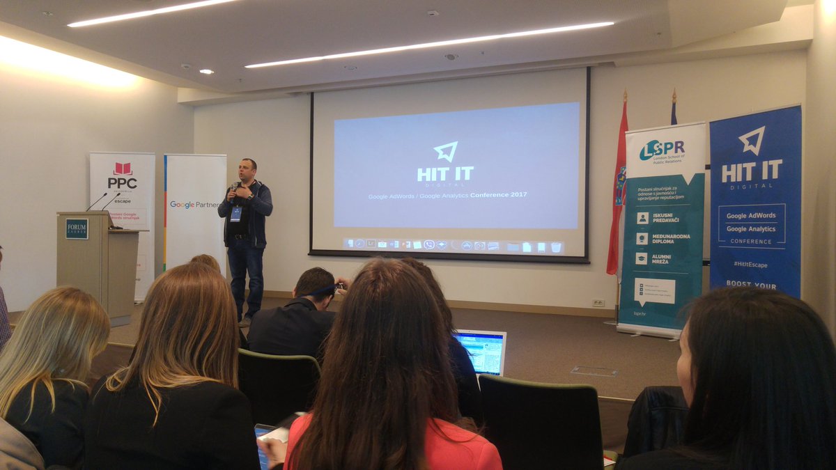 I počela je još jedna #hititdigital #GoogleAdWords &amp; #GoogleAnalytics konferencija