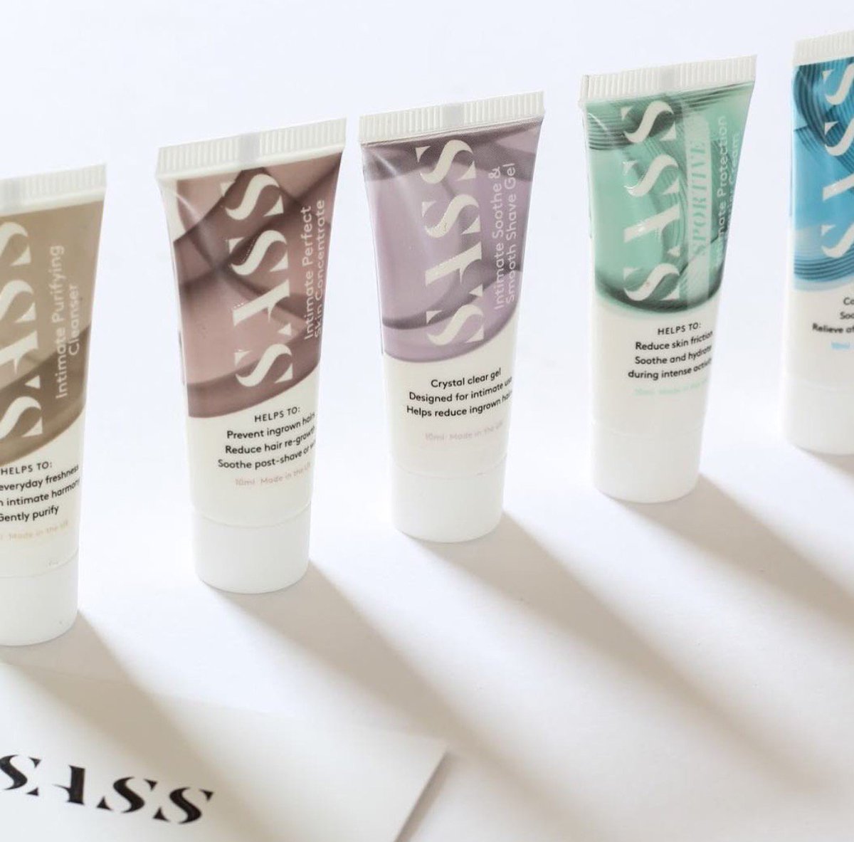 wearesass's tweet photo. Curious about intimate skincare? Why not try before you buy! SASS samples are now available on https://t.co/FeTfghBncU! #gotsass #samples https://t.co/xpDyJmC3co