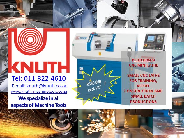 KnuthSA's tweet photo. STOCK SALE!!! #CNC #MachineTools #Lathe #Milling Tel: 011 822 4610 | knuth@knuth.co.za | https://t.co/oQfkGTwLgy https://t.co/KMrsIvy2tH