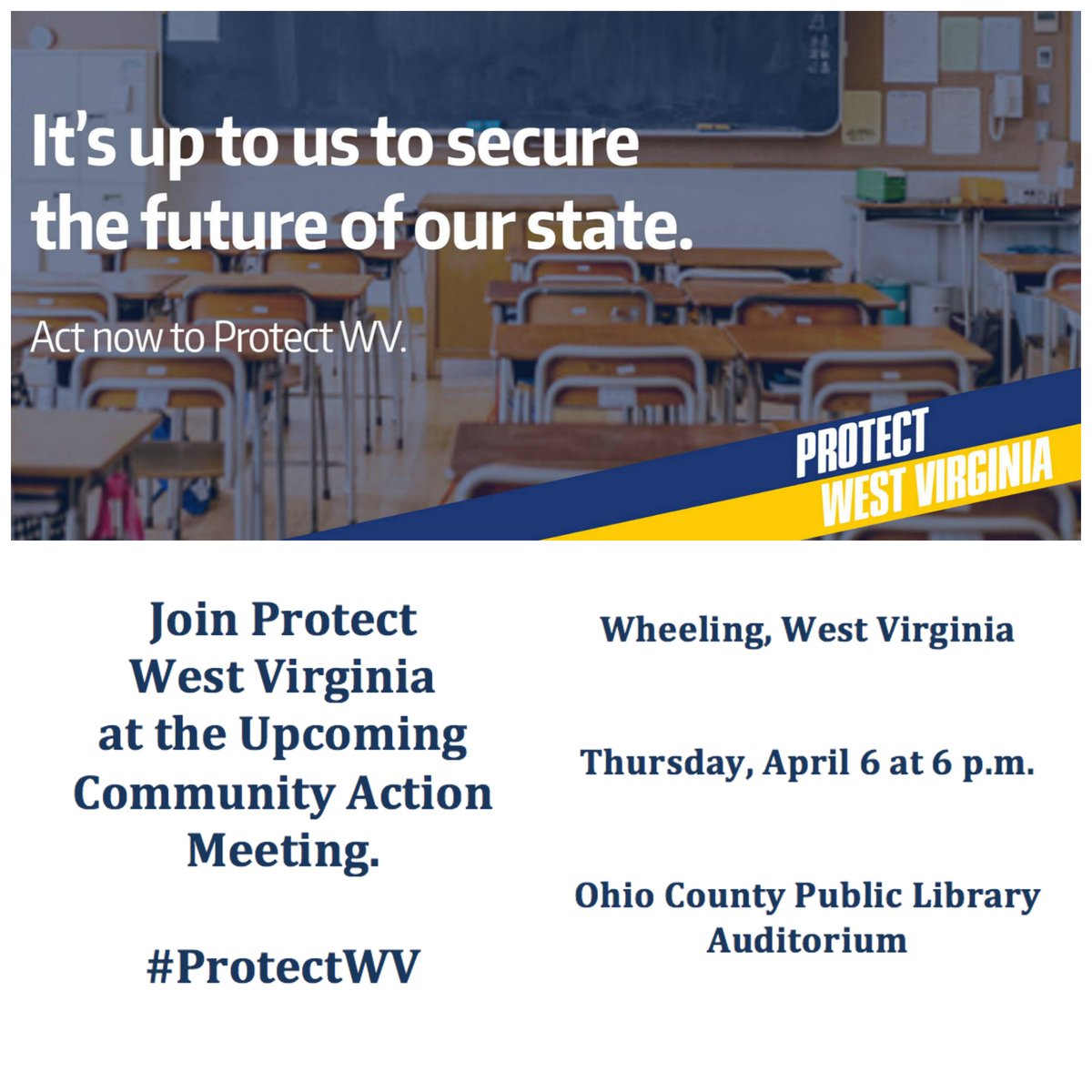 caitlincookWV's tweet photo. @ProtectWV in Parkersburg &amp; Wheeling tonight talking #WV budget proposals &amp; #ProtectWV options via @NewsandSentinel: https://t.co/WovIsb0hcp https://t.co/HyQGjlsyUA