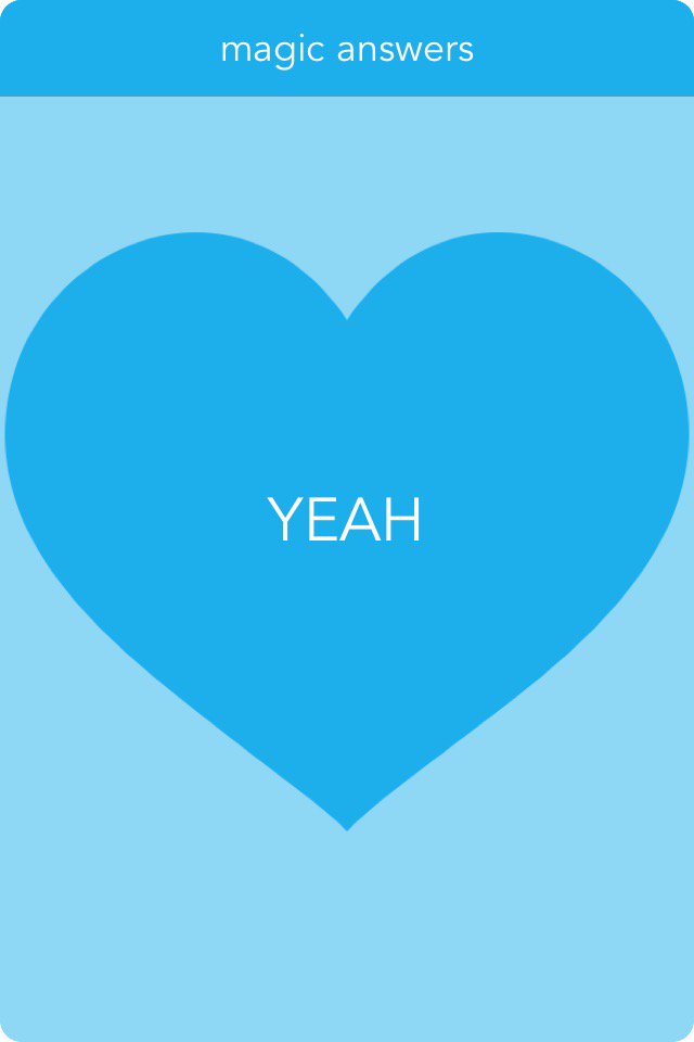 AbdelkrimZouao5's tweet image. #MagicAnswers says “YEAH” appstore.com/magicanswers/ #magic8ball #magiceightball #crystalball