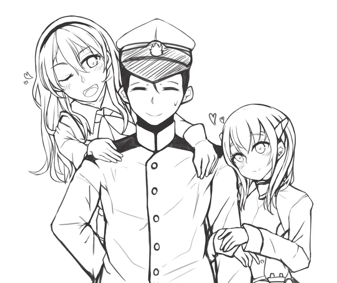 ラフ止まり。 