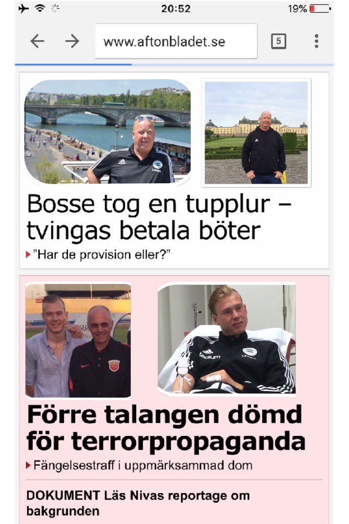 Alltid roligt när det skrivs om klubbens medlemmar.