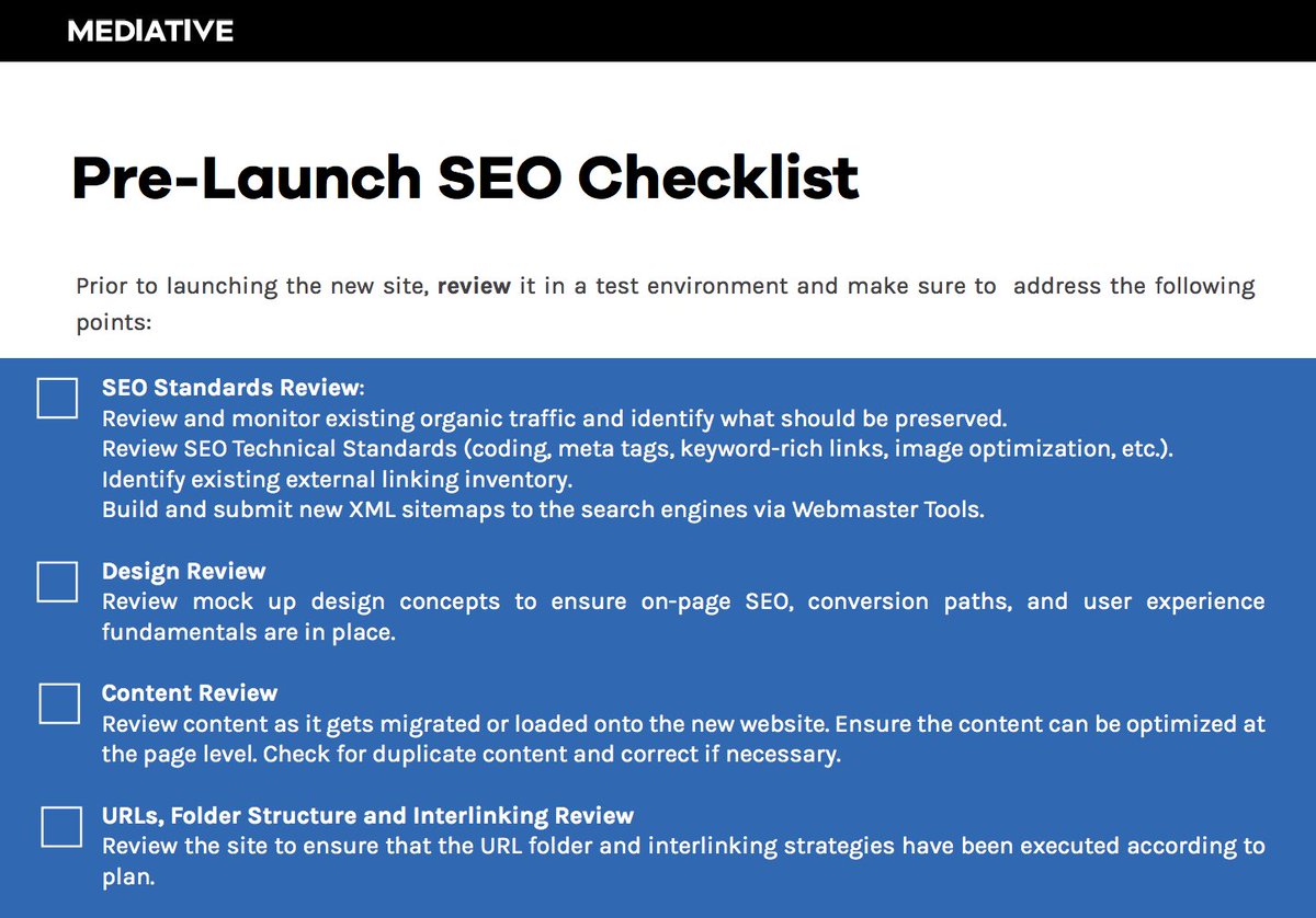 Mediative's tweet photo. Planning to redesign your business website? Use this opportunity to optimize for search engines from the start: https://t.co/NwAcxhdTsh https://t.co/rGcEmxuDO1