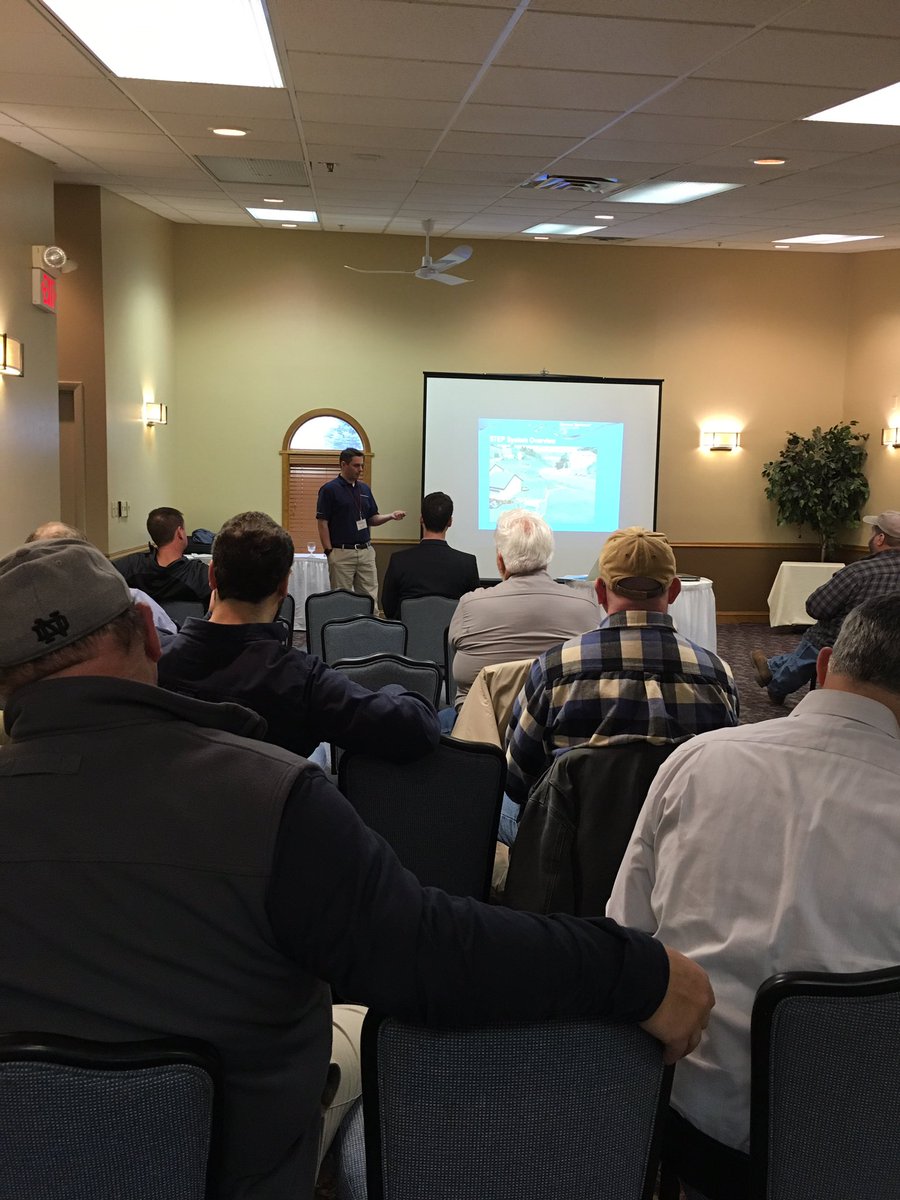 OfficialNHWPCA's tweet photo. Early morning session learning about innovations by Orenco Pumps. https://t.co/SxVdhTy2bu