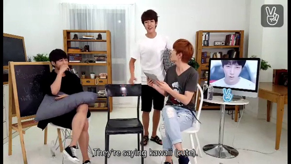 simkunggyu's tweet photo. no one asked but heres sungyeol's legendary "my ass" 😂 https://t.co/PDq9da8enV