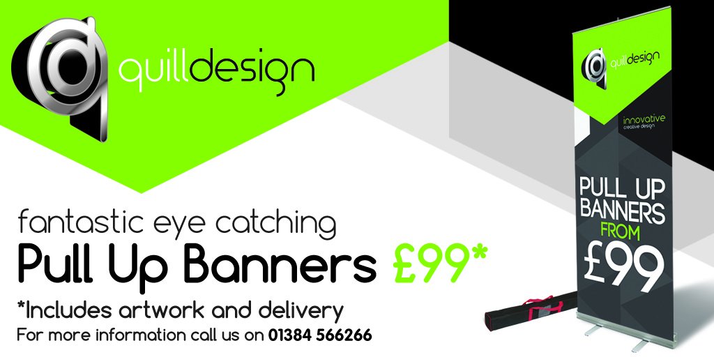 QuillDesignLtd's tweet photo. Pull Up Banners... got an exhibition on the horizon? https://t.co/RJMmpg4dbK