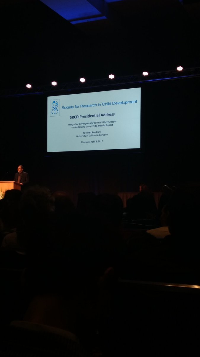 JamieLarsH's tweet image. Seth Pollak introducing Ron Dahl for his presidential address #srcd2017 #srcd #austin