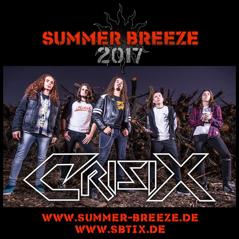 Crisix anuncia nuevo disco y confirma su participación en el festival alemán Summer Breeze: mariskalrock.com/index.php/2017…