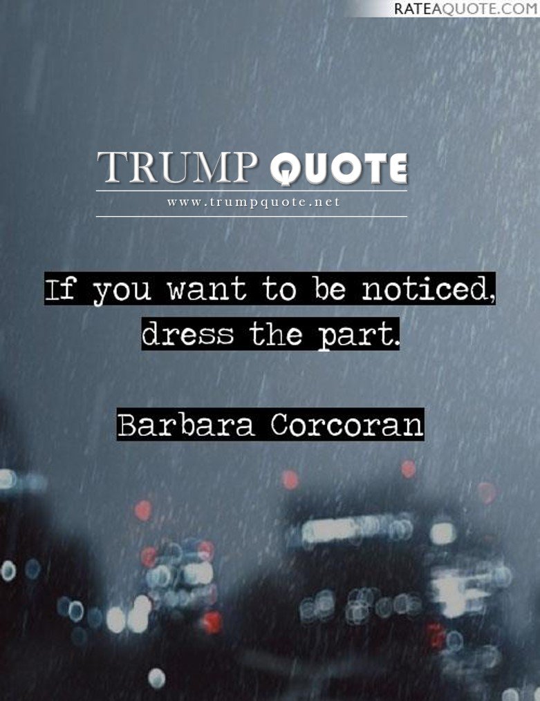 TrumpQuoteNet's tweet image. Barbara Corcoran @BarbaraCorcoran