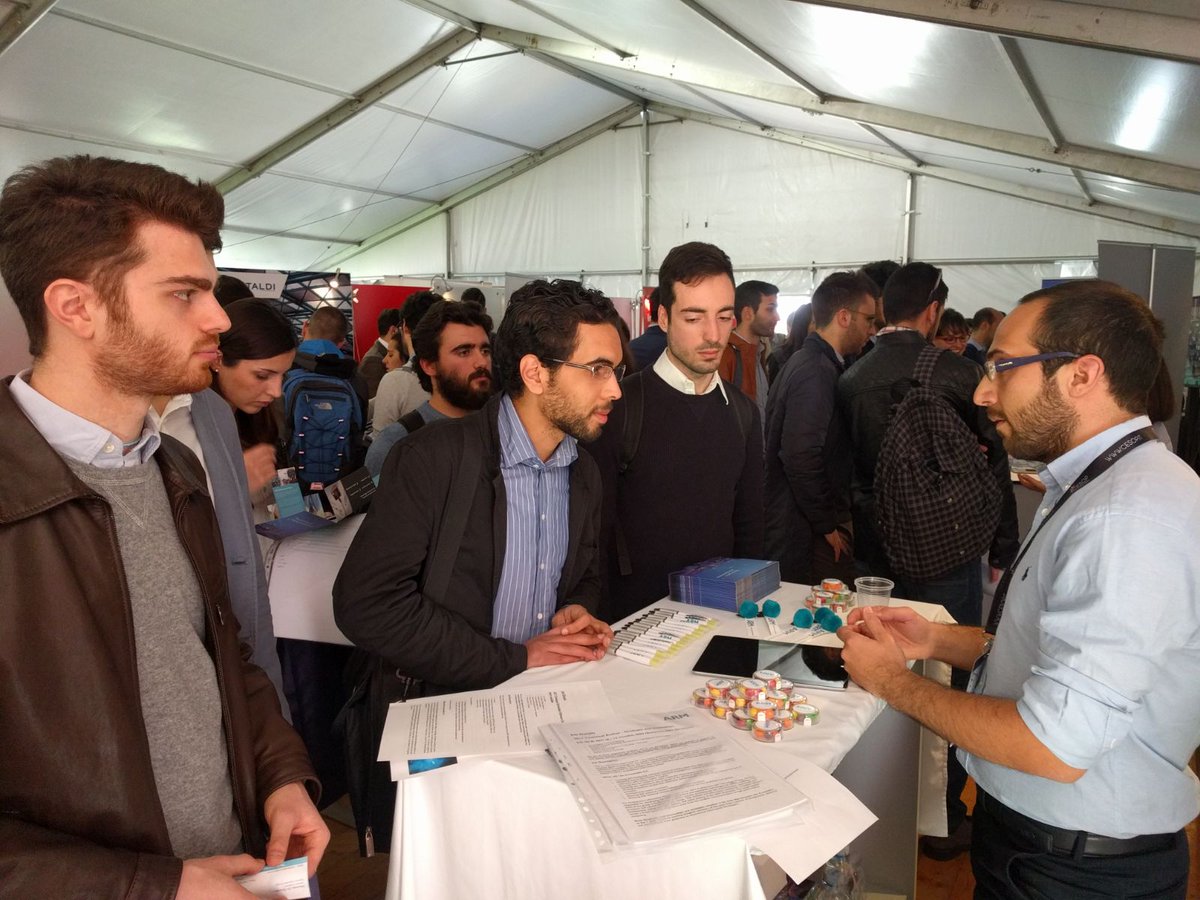 Isabella_ARM's tweet photo. Siamo qui al #PoliTo x #OrientatiAlFuturo. #Italy #Turin #CareerDay #OaF2017 || #LifeatARM https://t.co/T2SkhB4HGE