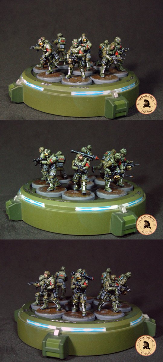 1975Zaira's tweet photo. Estudio Mirmidonia, miniature painter/Pintor de miniaturas Follow me on Instagram 😊   See you there!   https://t.co/GaXTZHUWh0 https://t.co/O0yIZGOIXP