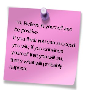 teddingtonschl's tweet image. #RevisionTip number 10 - Believe in yourself! #Teddington #School