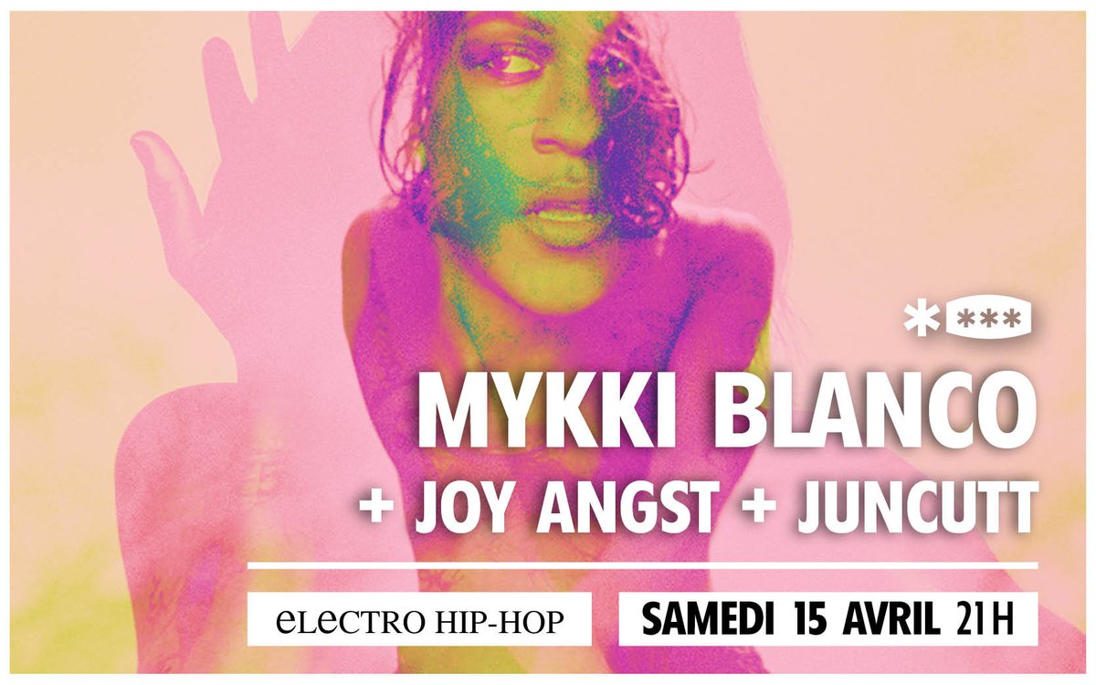Dans le cadre du festival <a href="/Transposition_/">Transposition</a> // le rappeur queer <a href="/MykkiBlanco/">mykki blanco</a> au #BriseGlace #Annecy le 15.04 ❤️💜💙💚💛 ► goo.gl/hwTkv6