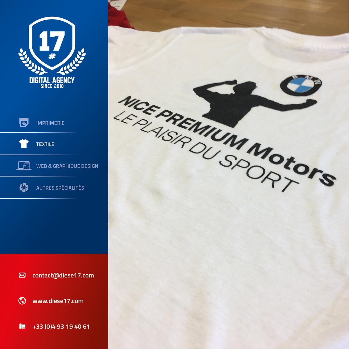diese171's tweet photo. #Marquages sur  #textile @BMWFrance 
#Broderie #Sérigraphie #Flocage #Impression #directe
🌐https://t.co/XoYfiABhHK
🌐https://t.co/0rK2ixpVy4 https://t.co/aPdSXJkl8q