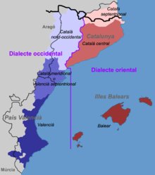 jllop_ms2's tweet photo. Aquest es el mapa de les diverses modalitats de la llengua catalana #llxll https://t.co/R5aP6wlhbz