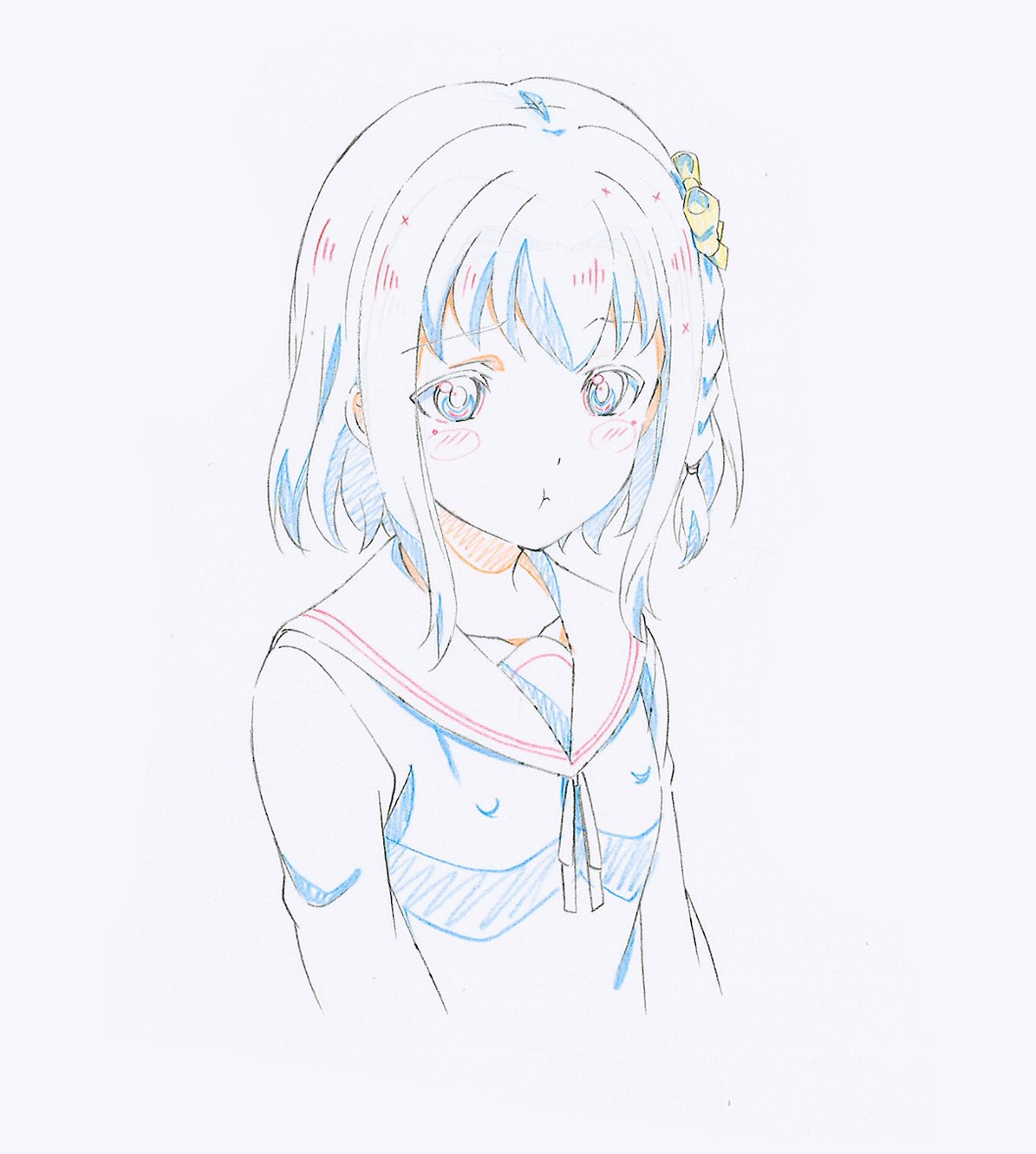 アニメ チアフルーツ トキメキ感謝祭公式 Na Twitteru 本日はアニメの情報を チアフルーツ5人目 6人目の キャラクターも線画を先行してご紹介致します ﾉ 青山勇気 元気 双子の姉妹です カラーのイラストやキャラクターのプロフィールは明日