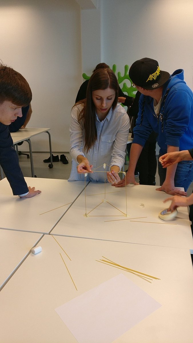 BiratBh's tweet photo. #Metropolia #ManComMBS #Marshmallow Challenge #Customer engagement #Seminar https://t.co/a4vOPaQj4Y