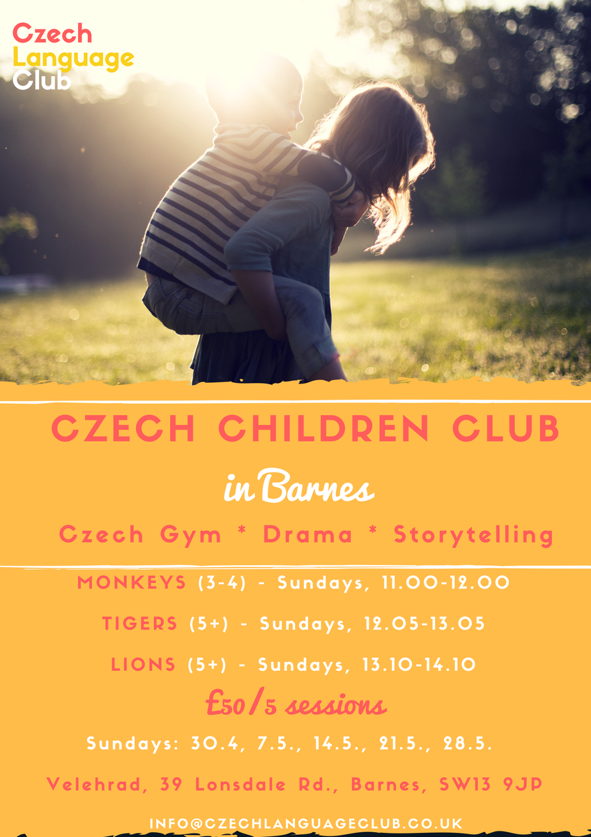 CzechLangClub's tweet photo. Czech language activities for children and parents in Barnes 

https://t.co/HlUyGk2Yha https://t.co/ihKm5XHkCc