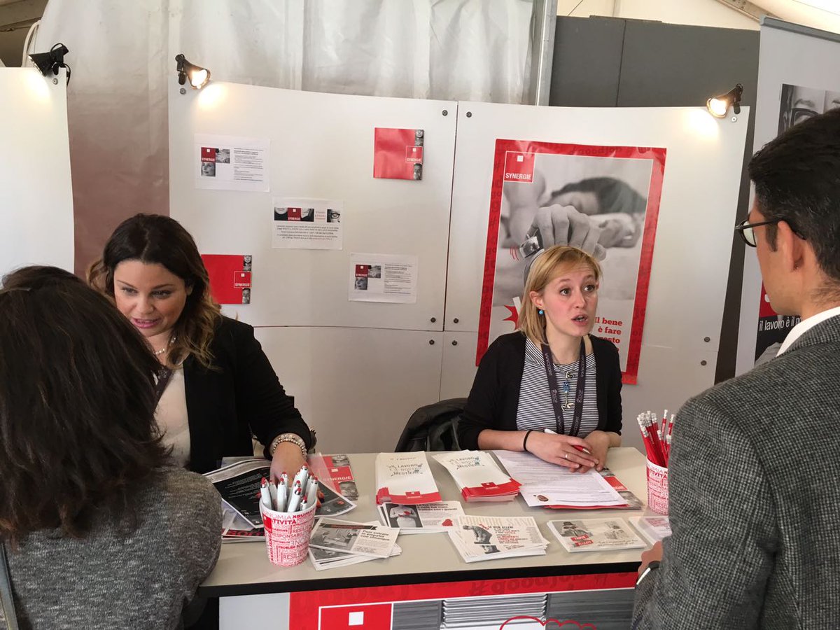 SynergieItalia's tweet photo. Passa a trovarci al Politecnico di Torino oggi TI ASPETTIAMO @PoliTOnews #OaF2017 #orientamento #lavoriamocisu https://t.co/XCR6f6G4OL