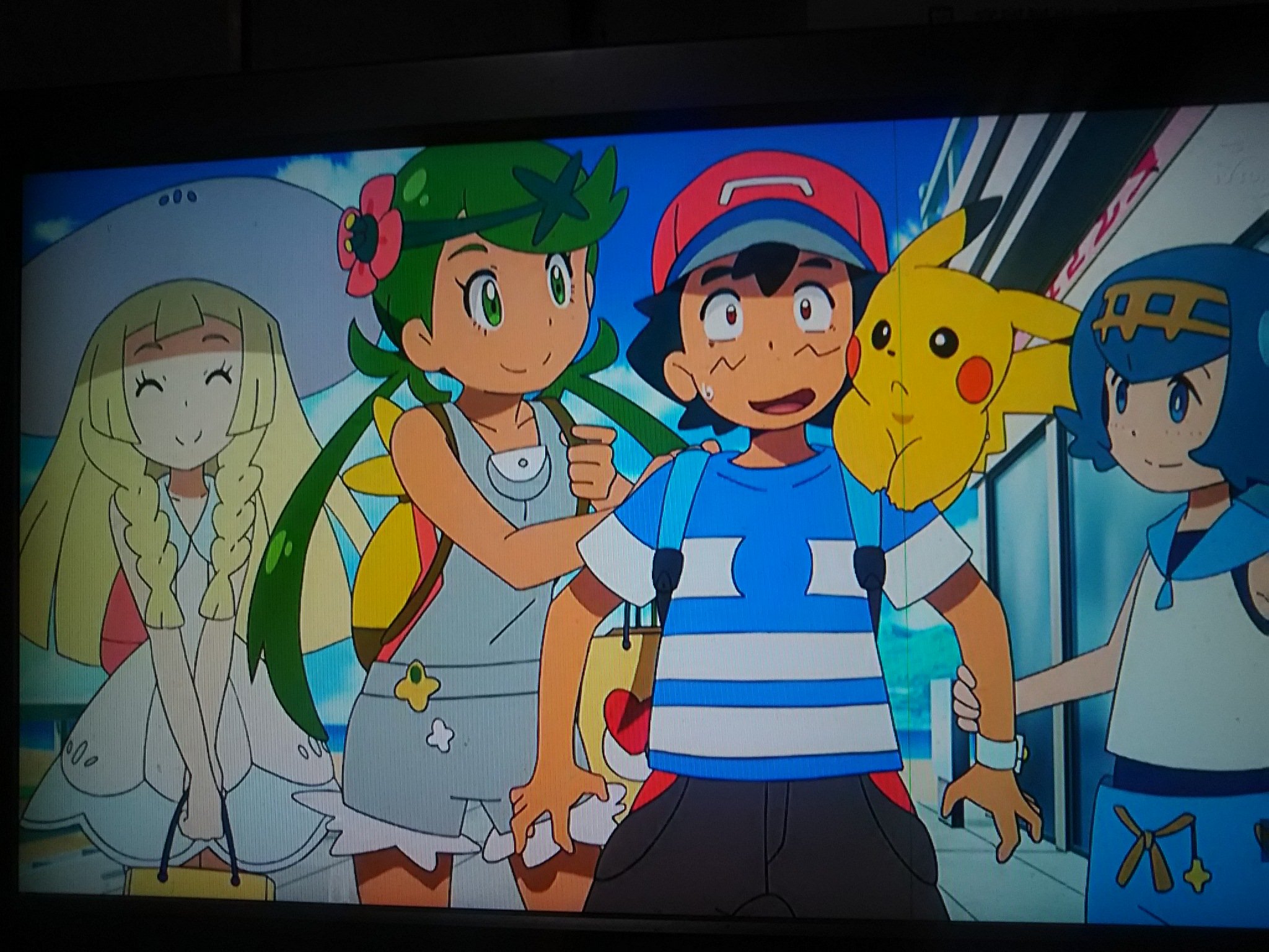 無名 No Twitter 両手に花どころかハーレムですやん サトシ君はモテるな Anipoke ポケモン周年 T Co Pyruait1gc Twitter