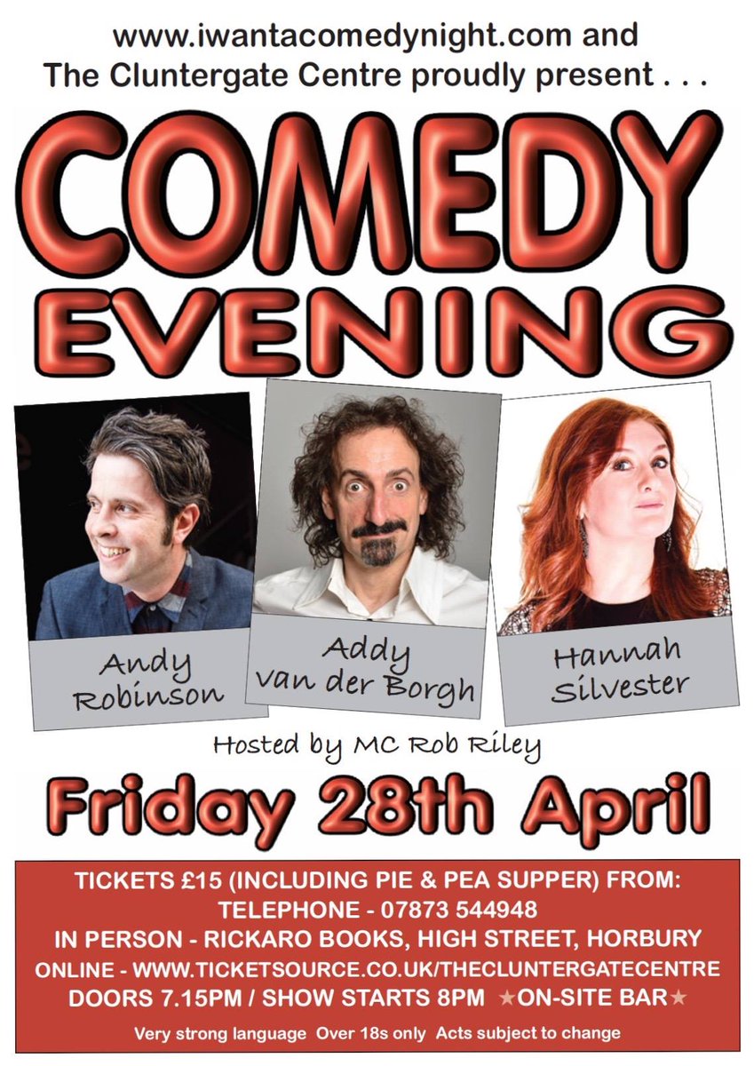 come and have a laugh