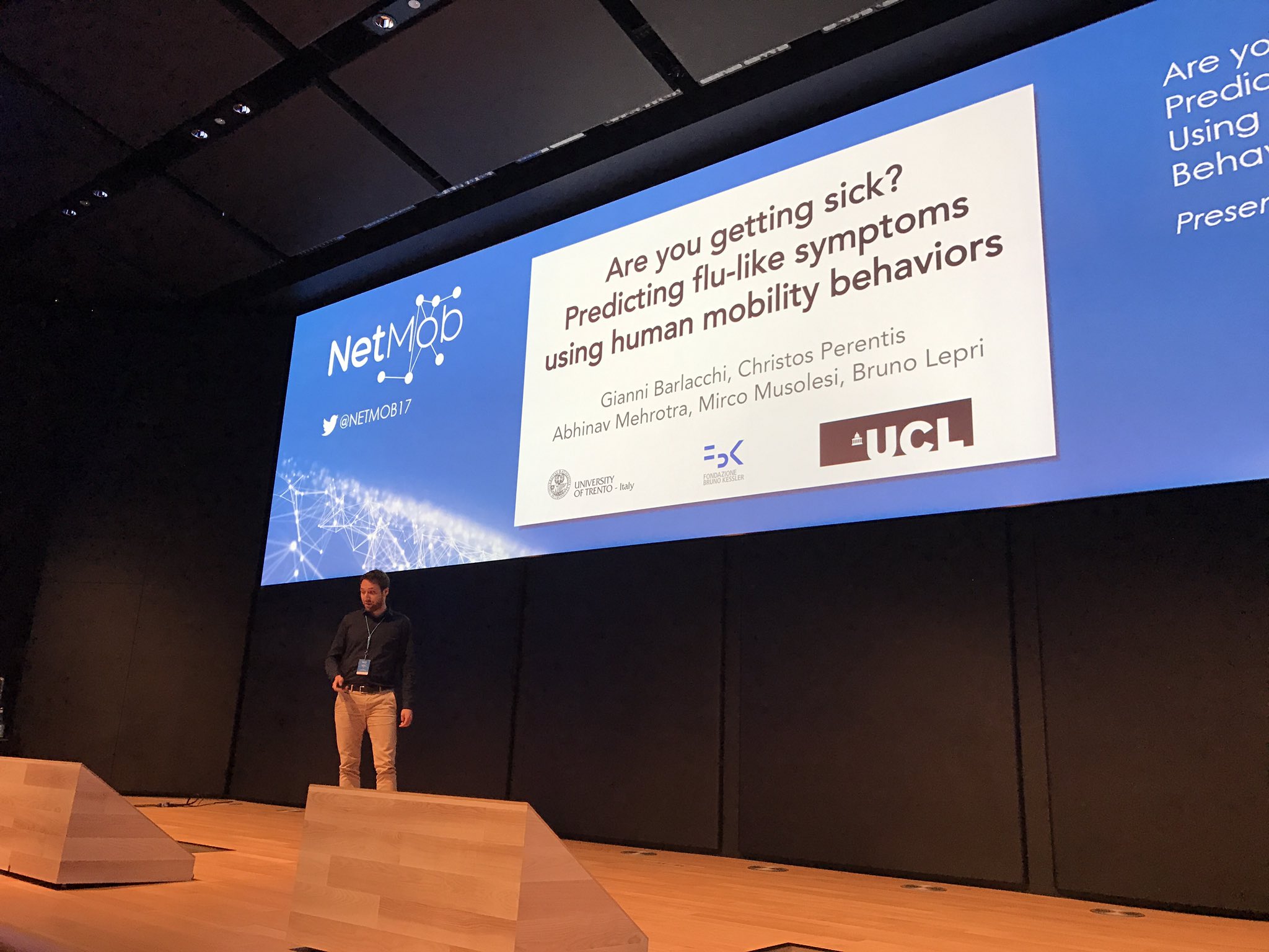 NetMob19 on Twitter: "Are you getting sick? Predicting flu-like