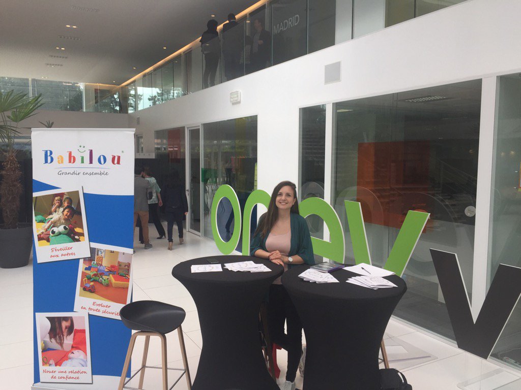 Constouff's tweet image. Lancement de notre partenariat @Babilou_fr @OneyFrance #parentalité #QVT