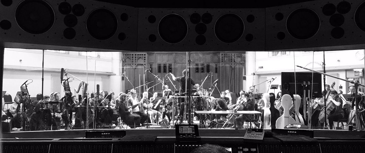 andynyman's tweet photo. Today's Fact: A 42 piece orchestra is currently recording @frankilfman's incredible 'Ghost Stories' soundtrack. #ghoststoriesfilm https://t.co/KfURWDaD4I