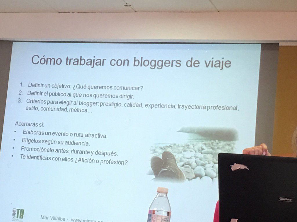 eventosfera's tweet photo. Como trabajar con bloggers de viajes según @mirutaes en las jornadas #DestinoMedinaSidonia https://t.co/Imk7nx3ok4