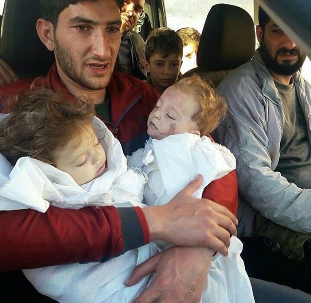 chenlelegend's tweet image. These 2 babies had their whole life ahead but got killed in syria 😭😭😔 #PrayForSyria