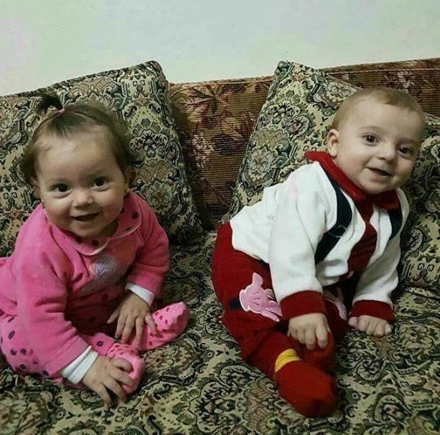 chenlelegend's tweet image. These 2 babies had their whole life ahead but got killed in syria 😭😭😔 #PrayForSyria