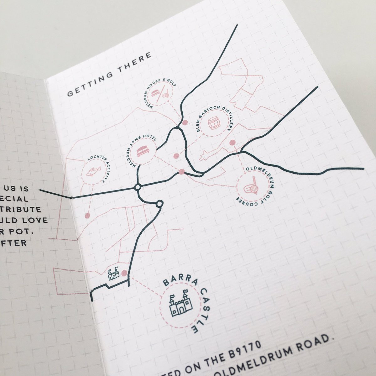 Something I am working on for a bride and groom who will be getting married at Barra Castle this summer.