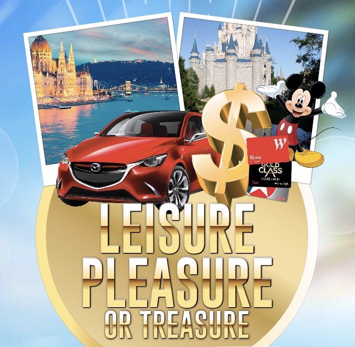 ClubWyong's tweet image. Exciting new major promotion starting next week #Disneyland #mazda #cash #cashisking #inittowinit