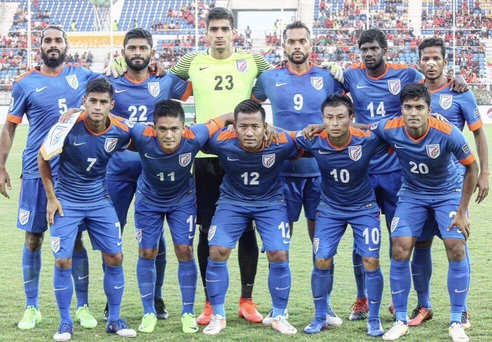 jejefanai's tweet photo. Let's keep this momentum going in the coming year  #101 In the new @FIFAcom rankings #TeamIndia #BackTheBlue 🇮🇳 https://t.co/eC8doAne9l