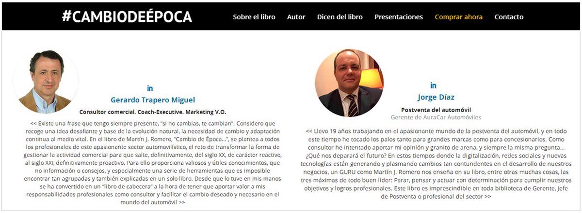 cambiodeepocacv's tweet photo. Mira las nuevas opiniones q nos han llegado sobre el libro!😜 Un Millón de gracias a todos! #Concesionarios #automocion #MarketingAutomocion https://t.co/qGGGQWDgCO