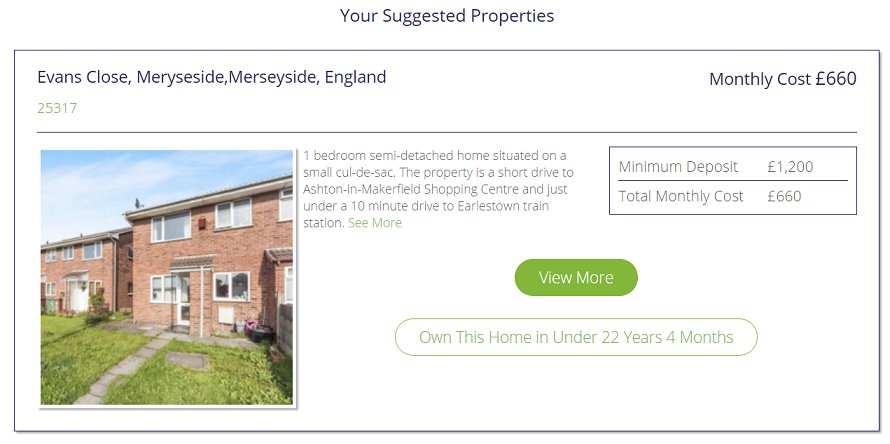 BuyByRenting's tweet photo. Our client was renting at £650 per month. They wanted to buy a 1 bed semi in Merseyside. For £10 extra a month they can! #RentalProperties https://t.co/5vzNYfLYSR