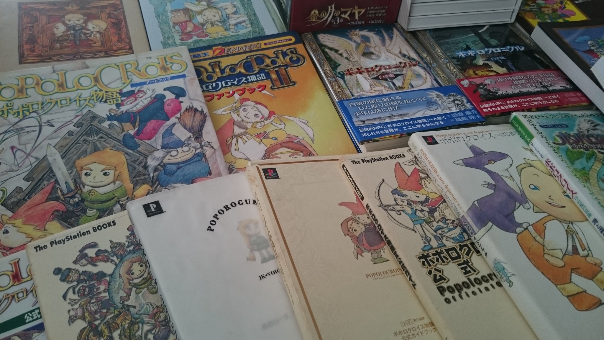 Ichi イチ ポポロクロイス物語はイラストが好きすぎて 攻略本とかアートブックなど関連書籍はほぼほぼ持ってる 福島敦子 さんのイラスト本当素敵だわ