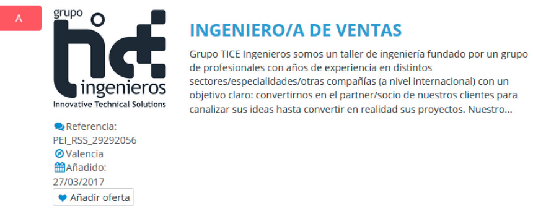 #OfertaEmpleo @proempleoing  Ingeniero/a de Ventas #Valencia https://t.co/4RCRb3PLIA https://t.co/9agCRzE9uc