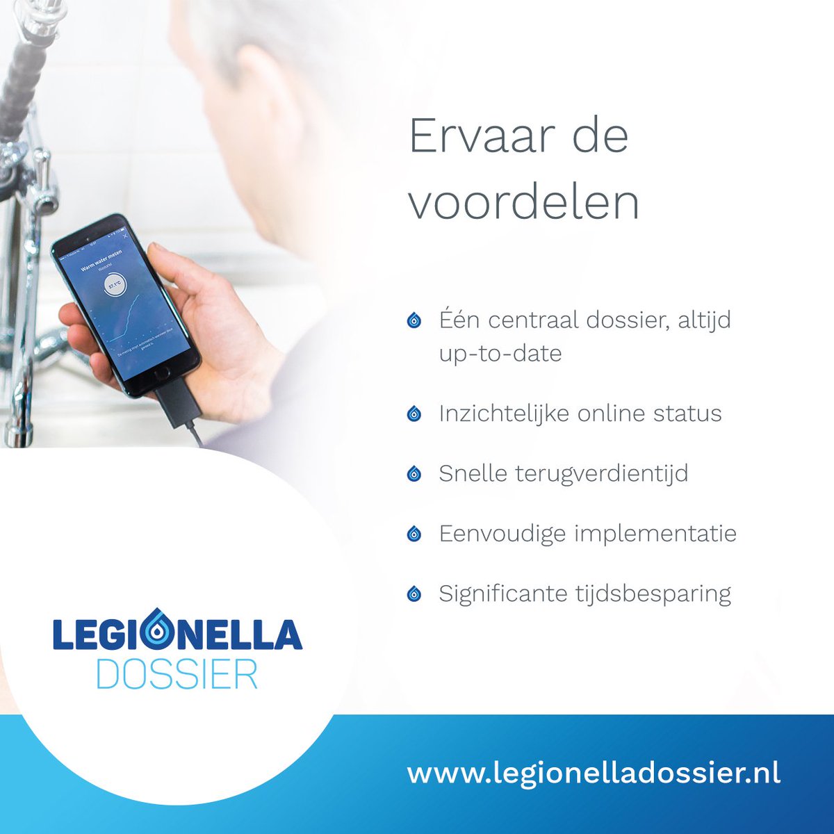 Benieuwd hoe #legionella beheer leuker én gemakkelijker kan? Ervaar de voordelen van Legionella Dossier. Vraag een vrijblijvende demo aan!