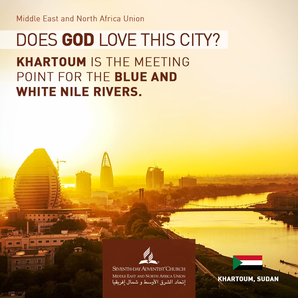 Does God love this city? #khartoum If yes, share this for others. #step2impossible #MissionToTheCities #AdventistMission