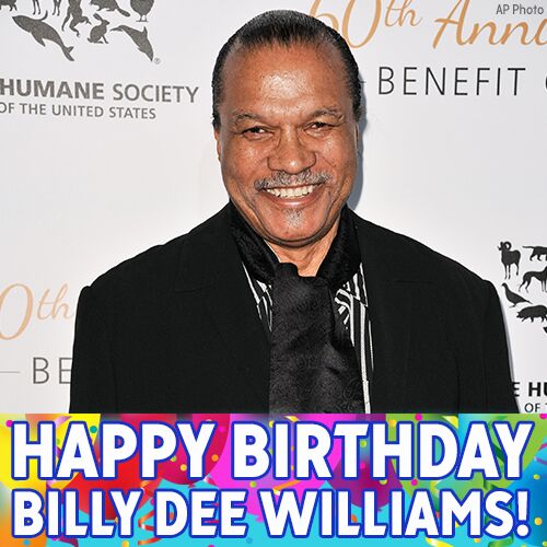 Happy 80th Birthday to actor Billy Dee Williams 