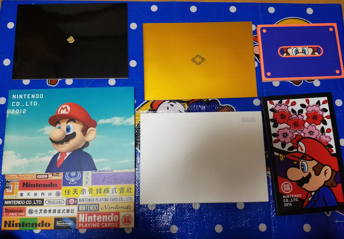 タンジェント Mario Collector No Twitter 年によって冊子のサイズがバラバラな任天堂会社案内パンフレット