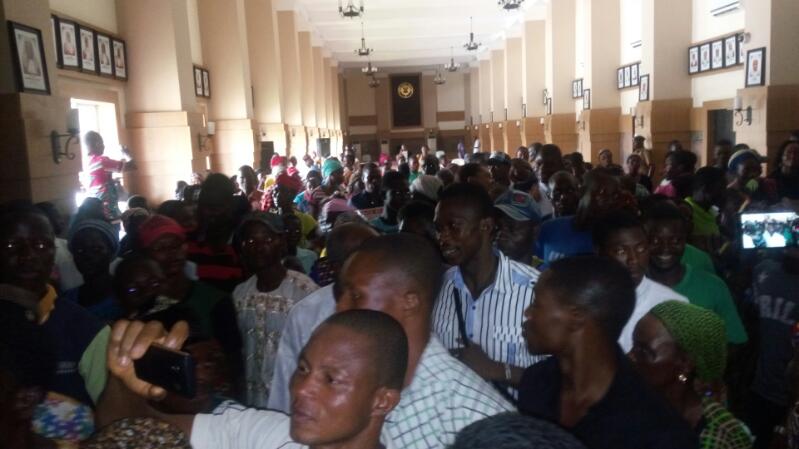 At the Court today, those summoned were not in court.#StopkillingTheOguPeople
