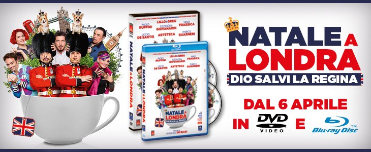 NataleaLondra's tweet photo. @NataleaLondra da OGGI in DVD/Blu-Ray 
Vi aspettano ritmo indiavolato, botte, equivoci e un mare di risate!!!! https://t.co/zUwHwmquSi